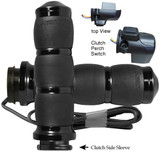 Avon Air-96-Fly-Rht Velvet Air Fbw Heated Grips 15-Up Fltr Black