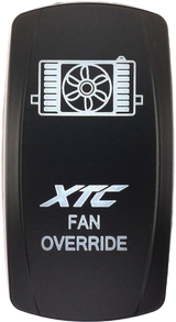 Xtc Power Products Sw00-00110012 Dash Switch Rocker Face Xtc Fan Override