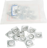 Woodys Asw-3725 Digger Support Plates Square Alum. 1/4" 24/Pk