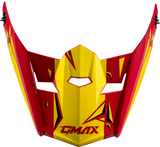 Gmax G0465232 Youth Mx-46Y Unstable Visor Red/Yellow Ys-Yl