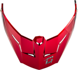 Gmax G074152 Md-74 Visor W/Screws Striker Blk/Grey/Red Metallic