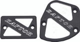 Modquad Tset1-Rblk Throttle & Brake Cover Set Black Logo Raptor