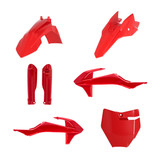 Acerbis 2980580004 Full Plastic Kit Red Gas