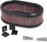 Kens Factory Nxt-Hib Nl Hi Flow Air Filter Ac Kit Black