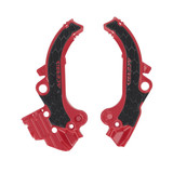 Acerbis Frame Guards- X-Grip Red/Black 2985891018