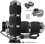 Avon Air-91-Fly-Rh Air Cushion Fbw Heated Grips 15-Up Fltr Chrome