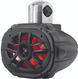 Boss Audio Mrwt69Rgb 600W 6"X9" Rgb Speaker Led Black W/4-Way Cage Mount 1Pc