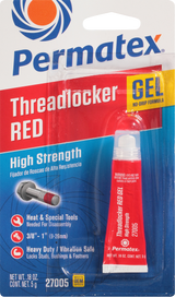 Permatex 27005 Threadlocker Red Gel 5G