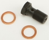 Goodridge P775-44Bk Banjo Bolt Ebony 7/16-24