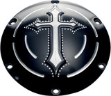 Prec. Billet Drk-230-Spt-Blk Derby Cover Darkside Black