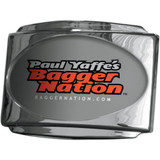 Paul Yaffe Bagger Nation License Plate Frame - Cvo - Chrome Pyo:Uslp3-C