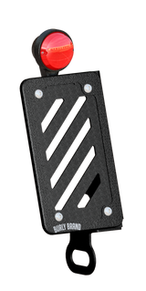 Burly Brand B13-3001Tb Slash Cur Lic Plt Kit Vert Black