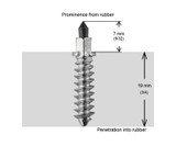 Igrip 1 1/8"-28Mm Shoulder Studs Qty 100 Ss-28100R Igrip 1 1/8"-28Mm Shoulder Studs Qty 100 Ss-28100R