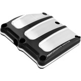 Performance Machine (Pm) Transmission Cover - Platinum Cut - Scallop 0203-2018-Bmp