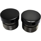 La Choppers Flush-Mount Fork Cap - 39 Mm - Gloss Black Powder Coat La-7504-39B La Choppers Flush-Mount Fork Cap - 39 Mm - Gloss Black Powder Coat La-7504-39B
