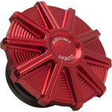Arlen Ness Vented Gas Cap - 10 Gauge - Red 701-006 Arlen Ness Vented Gas Cap - 10 Gauge - Red 701-006