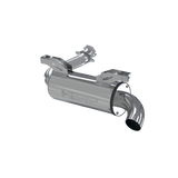 Mbrp At-9801Pt Single Slip-On System W/ 5" Performance Muffler Chrome