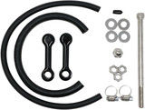 Dk Custom Products Billet Tank Lift Kit 3" `10-17 Dyna Powder Coat Blk Dk-Dyn-Tlk-3-Dc