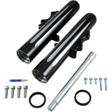 Arlen Ness 40-512 Hot Leg Dc Flt Dual Blk