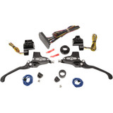 Performance Machine (Pm) Handlebar Controls - Hydraulic - 9/16" Master Cylinder - Black 0062-4025-Bm Performance Machine (Pm) Handlebar Controls - Hydraulic - 9/16" Master Cylinder - Black 0062-4025-Bm