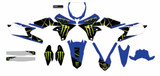 D-Cor Cmplt Kit Monster Energy Slash White Bg 20-50-133