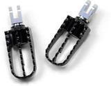 Burly Brand B13-1006B Mx Style Pass Foot Pegs Tri Pr Black
