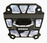 Modquad Rear Differential Plate With Hook Black Pol Rzr-Rdh-Pro-Blk