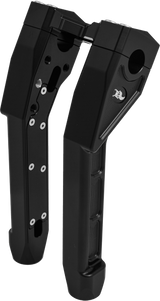 Kens Factory Nl 1" X-Riser 10" Pull Back Black Kfr-03