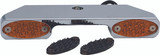 Pro One 909101 Turn Signal Bar W/Amber Led Narrow Glide Chr