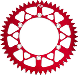 Fire Power 225-51 Red Rear Sprocket Aluminum 51T-520 Red Hon