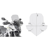 Givi Windscreen Specific Smoke Hon D1171S Givi Windscreen Specific Smoke Hon D1171S