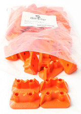 Stud Boy 2512-P2-Org Super-Lite Pro Series Double Backers 0.75" 48/Pk Orange