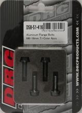 Drc D58-51-416 Aluminum Flange Bolts Titanium M6X16Mm 4/Pk