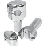 La Choppers Risers - Smooth - 3" - Chrome La-7402-03 La Choppers Risers - Smooth - 3" - Chrome La-7402-03