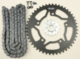 Vortex Ck6292 Sprocket/Chain Kit Stl/Stl 15/47T Sil Sx3 520-112L Blk