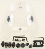 National Cycle N25042 Deflector Screen 1" Clear Quickset