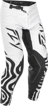 Fly Racing Evolution  Dst  Abyss Pants White/Black Sz 34 378-13534
