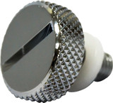 Harddrive 05-096 Quarter Turn Thumb Screw 1/4-28 Chrome