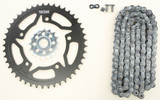 Vortex Ck6308 Sprocket/Chain Kit Stl/Stl 16/45T Sil Rx3 520-110L Blk
