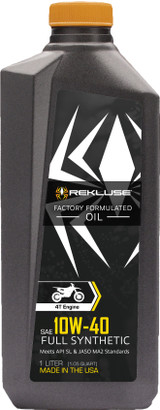 Rekluse Racing Full Syn Engine Oil 10W40 1L Rms-1099001 Rekluse Racing Full Syn Engine Oil 10W40 1L Rms-1099001