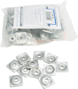 Woodys Asw-3725-B Digger Support Plates Square Alum. 1/4" 96/Pk