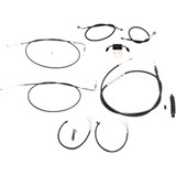 La Choppers La-8211Kt2-19B Cable Kt C Bk18-20 Fxdabs