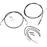 La Choppers La-8153Kt2-16B Cable Kit Cb15-17 Sftl18+