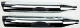 Tbr Comp S Slip-On Touring Tc Chrome W/Black Slash End Cap 005-4380499D-S Tbr Comp S Slip-On Touring Tc Chrome W/Black Slash End Cap 005-4380499D-S