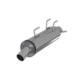 Mbrp At-9527Pt Single Slip-On System W/ 4" Performance Muffler Chrome