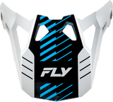 Fly Racing 73-0060 Formula Cp Slice Visor White/Red/Cyan Yl-S