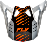 Fly Racing 73-0063 Formula Cp Slice Visor Grey/Orange/Black M-2X