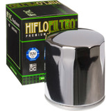 Hiflofiltro Oil Filter - Chrome Hf174C
