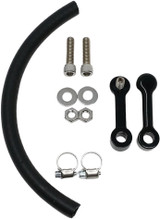 Dk Custom Products Billet Tank Lift Kit 1" `99-Up Touring Powder Coat Blk Dk-Trg-Tlk-1