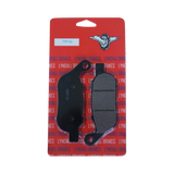 Lyndall Brakes 7257-Z-P Profiled Brake Pad Z+ Rr `08-17 Dyna / Softail